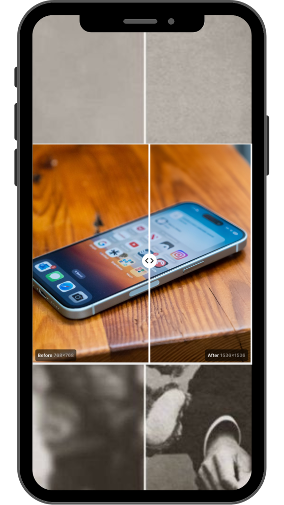 Remini mod apk for ios enhanced image using AI