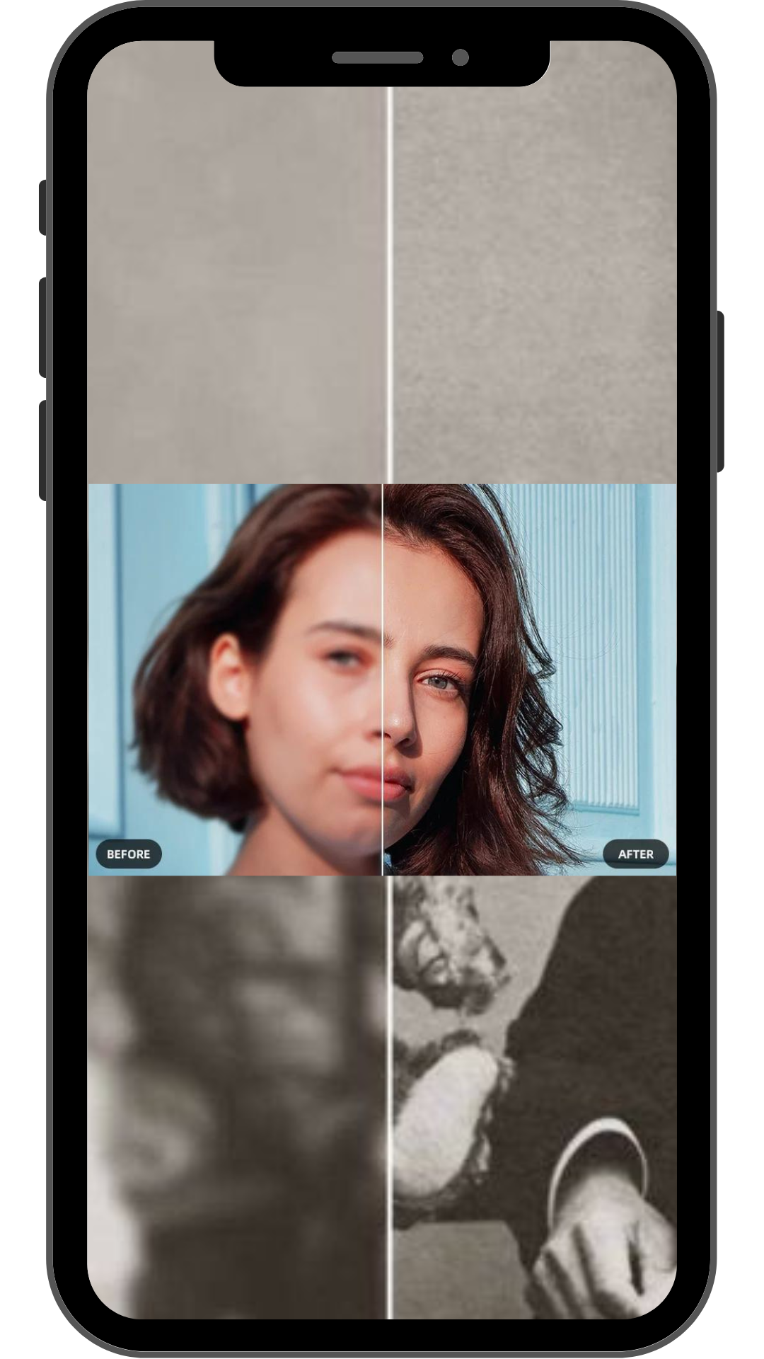 Real time preview with remini mod apk for ios